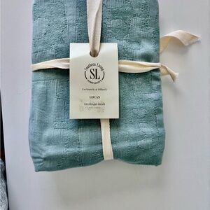 Southern Living Lucas Textured Aqua Sham